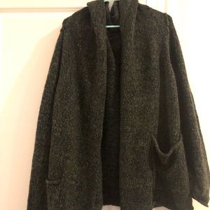 NWT Anthropologie Green Cardigan w Pockets